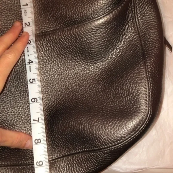 BRIGHTON 👛 silvery bronze bag braided handle